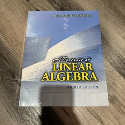 Portrait of Linear Algebra Textbook