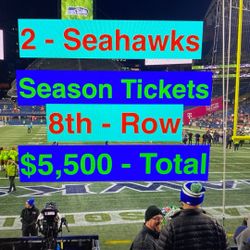 Seahawks Season Tickets 