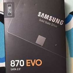 NEW Samsung 870 Evo SSD | Sealed Box