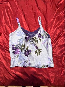 Silk pajama top