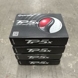 Taylormade TP5x Golf Balls (4 boxes)