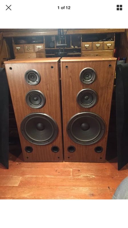 Technics SB-A35 3-way Speaker System made in USA