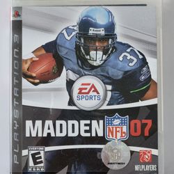 PS3 Madden NFL 07