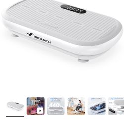 Vibration Plate - Larger & More Powerful.  Gray 