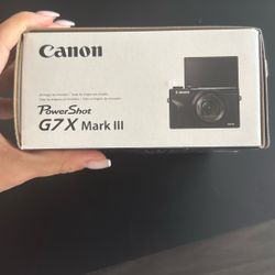 Canon Powershot G7X Mark III