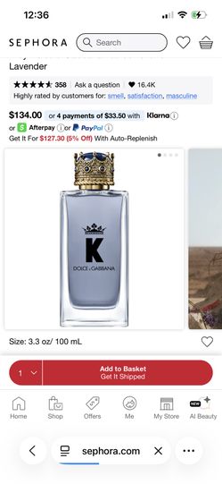 DOLCE & GABBANA K POUR HOMME