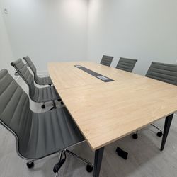 Meeting Table With 6 Chairs