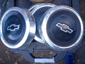 Chevy 1970's Bowtie Hubcaps Set of 4