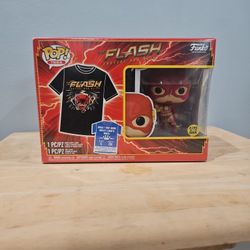 The Flash Funko Pop T-Shirt Combo Box