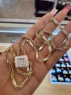 14k milano necklace ‼️ASK FOR LORENA‼️