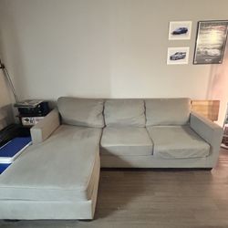 3 Seat Grey Couch 