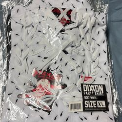 Dixxon Party Shirt Bolt -white