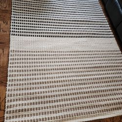 Brand New 5 X 7 Indian Made Indoor/Outdoor Area Rug 