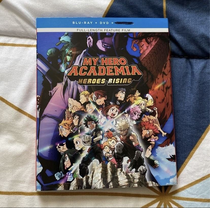 My Hero Academia (MHA/BNHA) HEROES RISING, Blu-Ray & DVD (No Digital Copy), $10