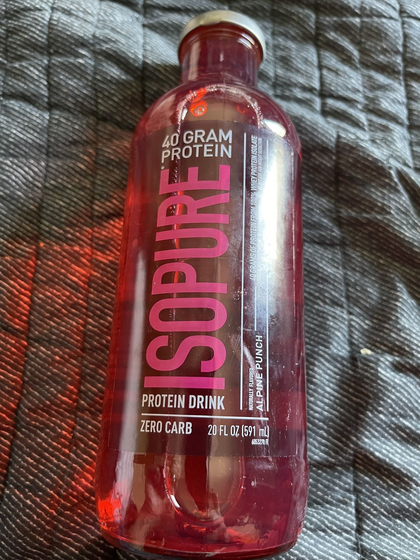 isopure protein drink