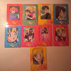 Vintage Sailor Moon Transparent Anime Trading