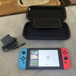 Nintendo Switch With 3 Games 
