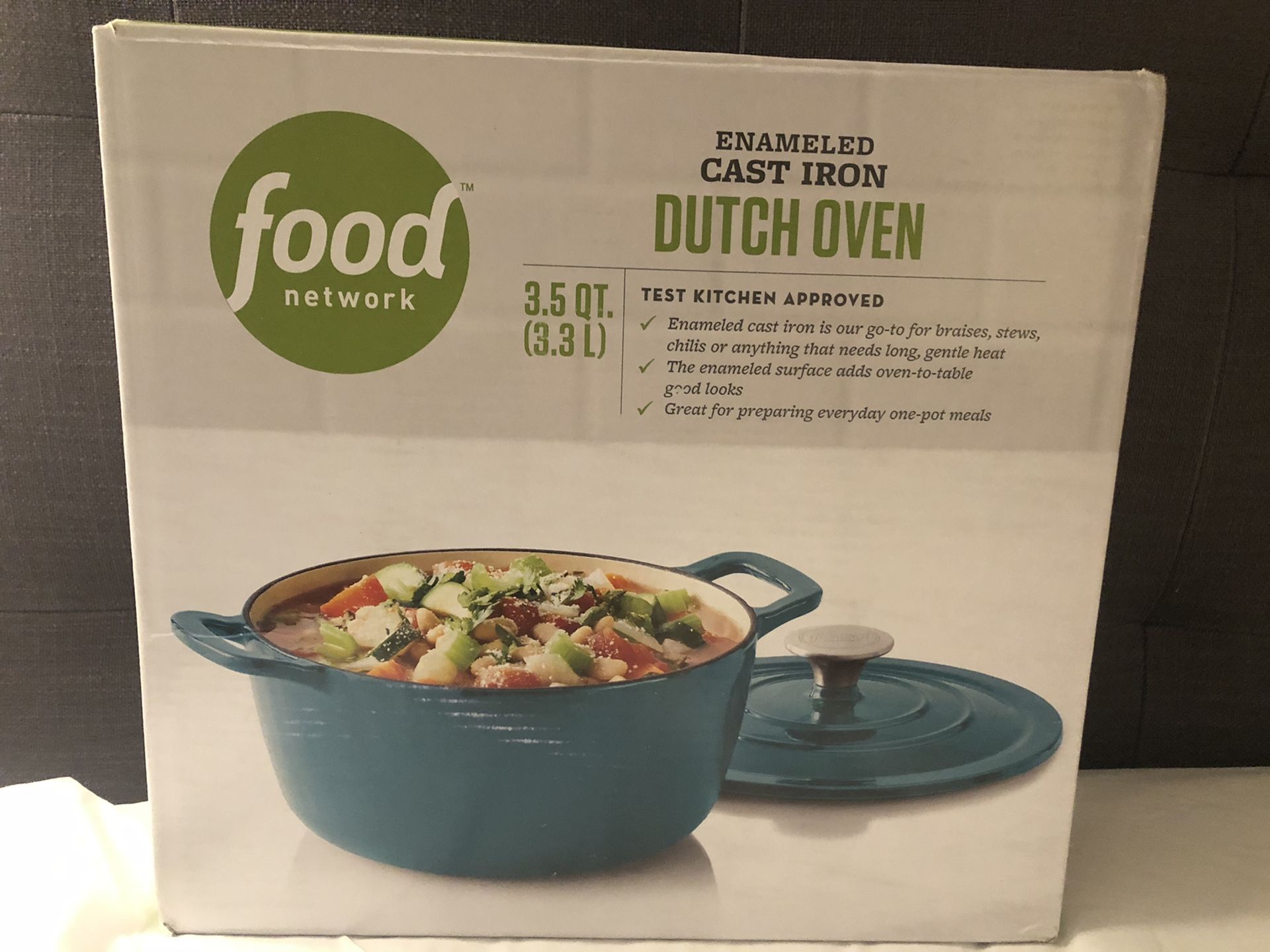 Food Network Cast Iron Dutch Oven