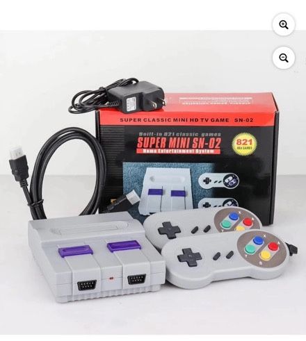 Super Nintendo  821 Games HDMI 