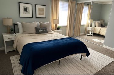 Mattress and bed frame ONLY( Queen)