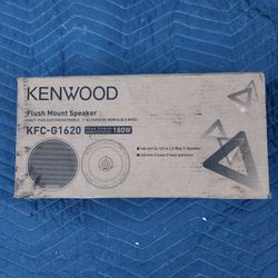 Kenwood Speakers Unused