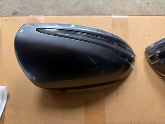 2015-2020 OEM MERCEDES C W205 S W222 E W213 Mirror Cover Left and Right, Turn Signal Lens LED 7992OEM