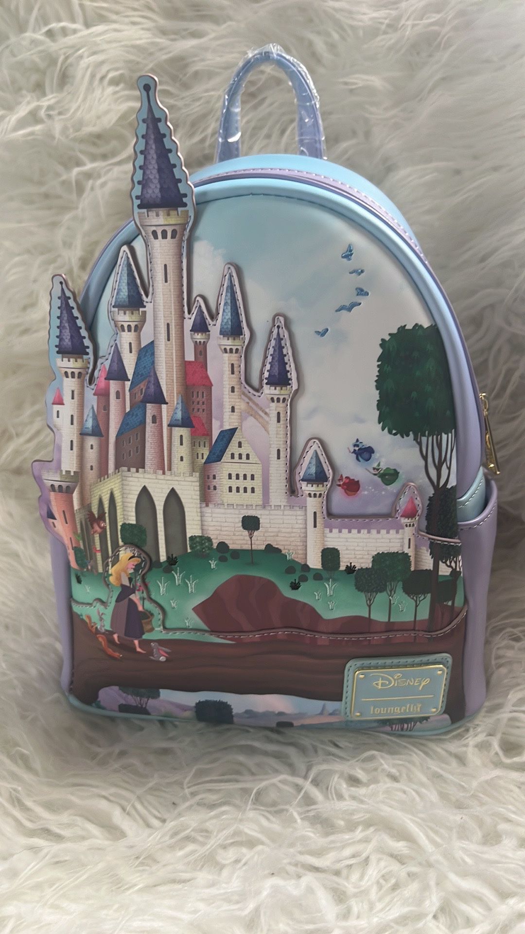 NWT Disney Sleeping Beauty Castle Loungefly Backpack for Sale in North ...