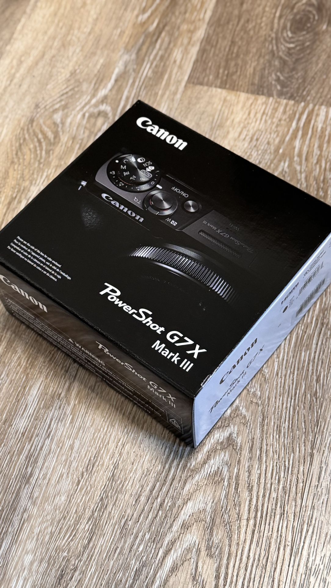 Canon Powershot g7x mark iii