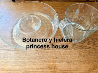 Botanero y hielera princess house