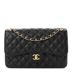 CHANEL

Caviar Quilted Jumbo Double Flap Black

