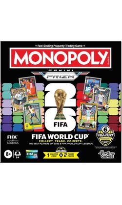 Monopoly Panini Prizm: FIFA World Cup Game