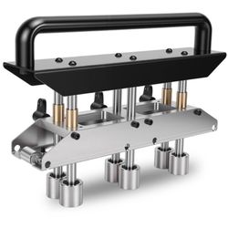 3-station roller for bending metal roofing materials at angles from 0° to 90° and with large radii.