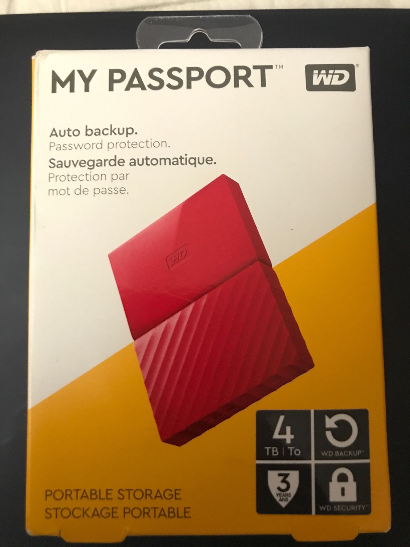New - My Passport WD (4TB)
