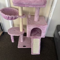 Cat Tree, Cepillos, Corta Uñas, Juguetes, Medicina Para Las Pulgas Son 5 , Bolsa Para Cargarlo
