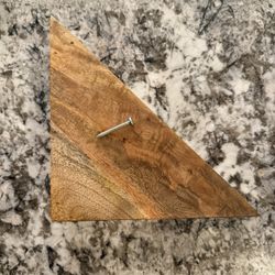 Wood Corner Shelf 