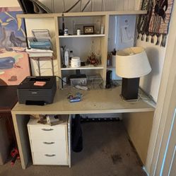 Computer Desk With Shelf