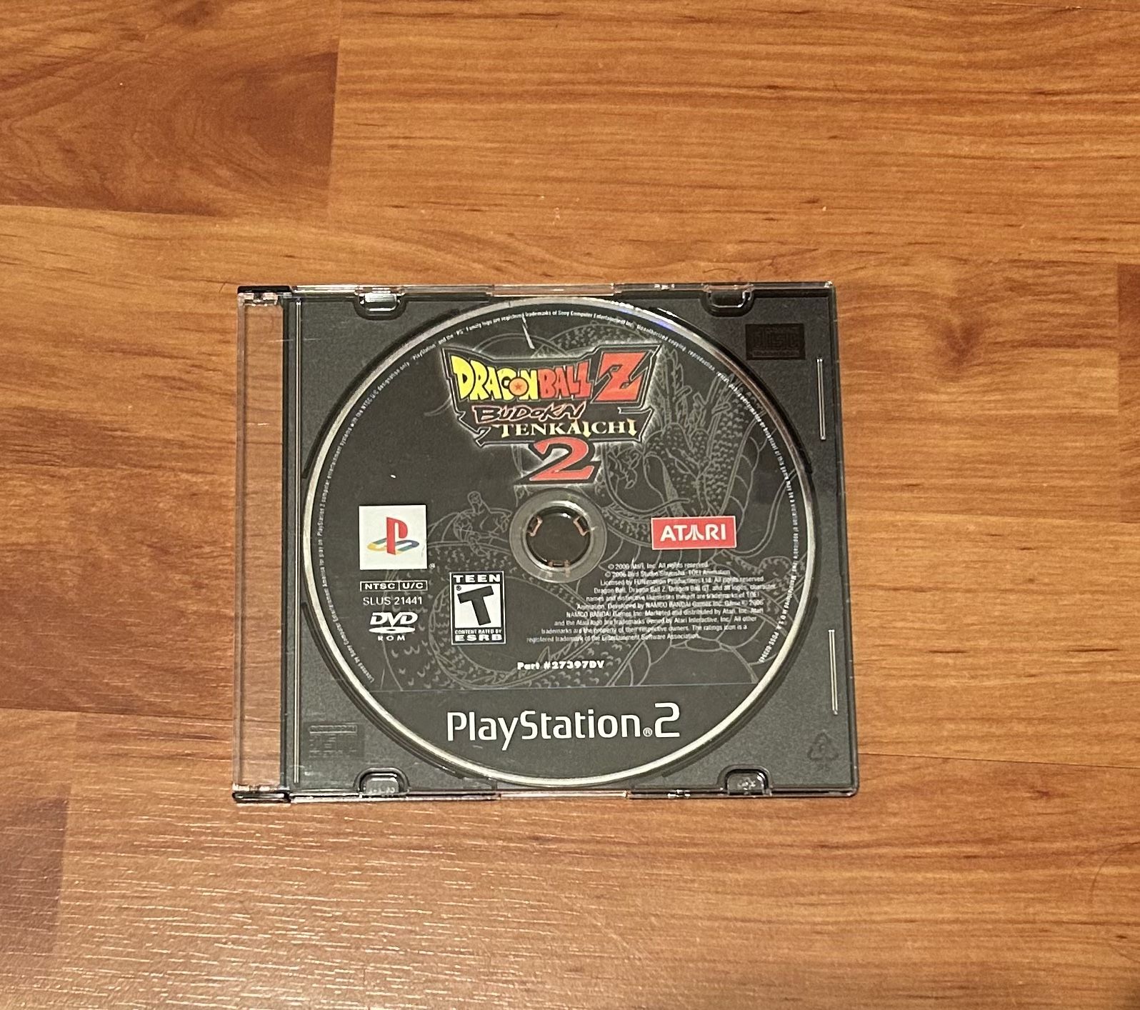 Dragon Ball Z Budokai Tenkaichi 2 PS2(Tested/Working)