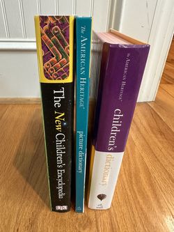 Books, Dictionary (2) And Encyclopedia