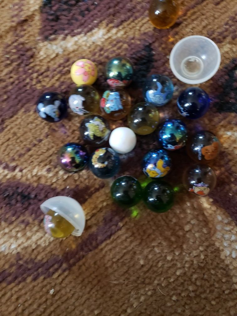 Rare pokemon Marbles