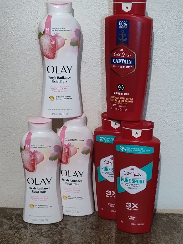 Body Wash Olay & Old Spice