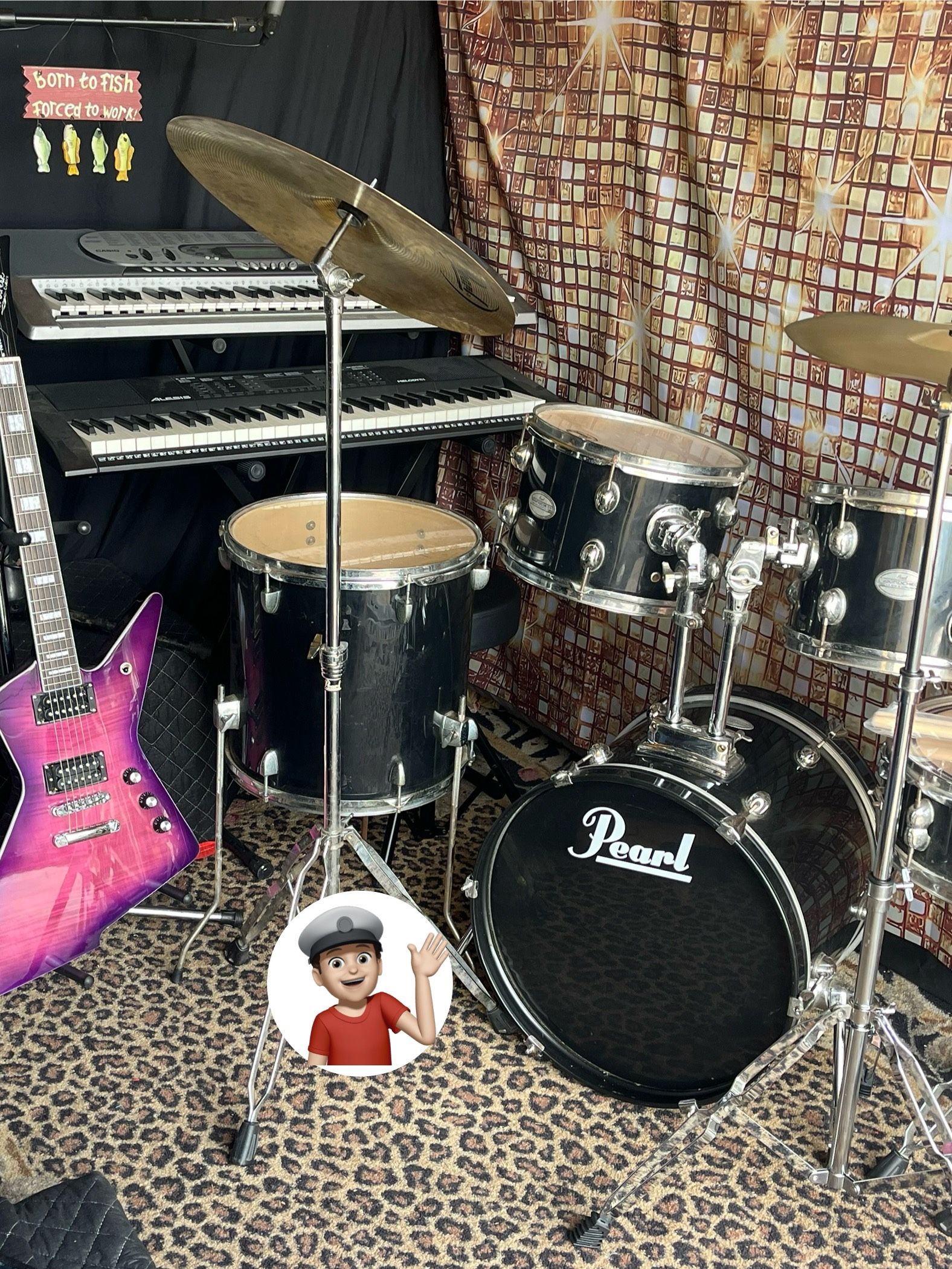 🔥 Pearl Drum Set Drums