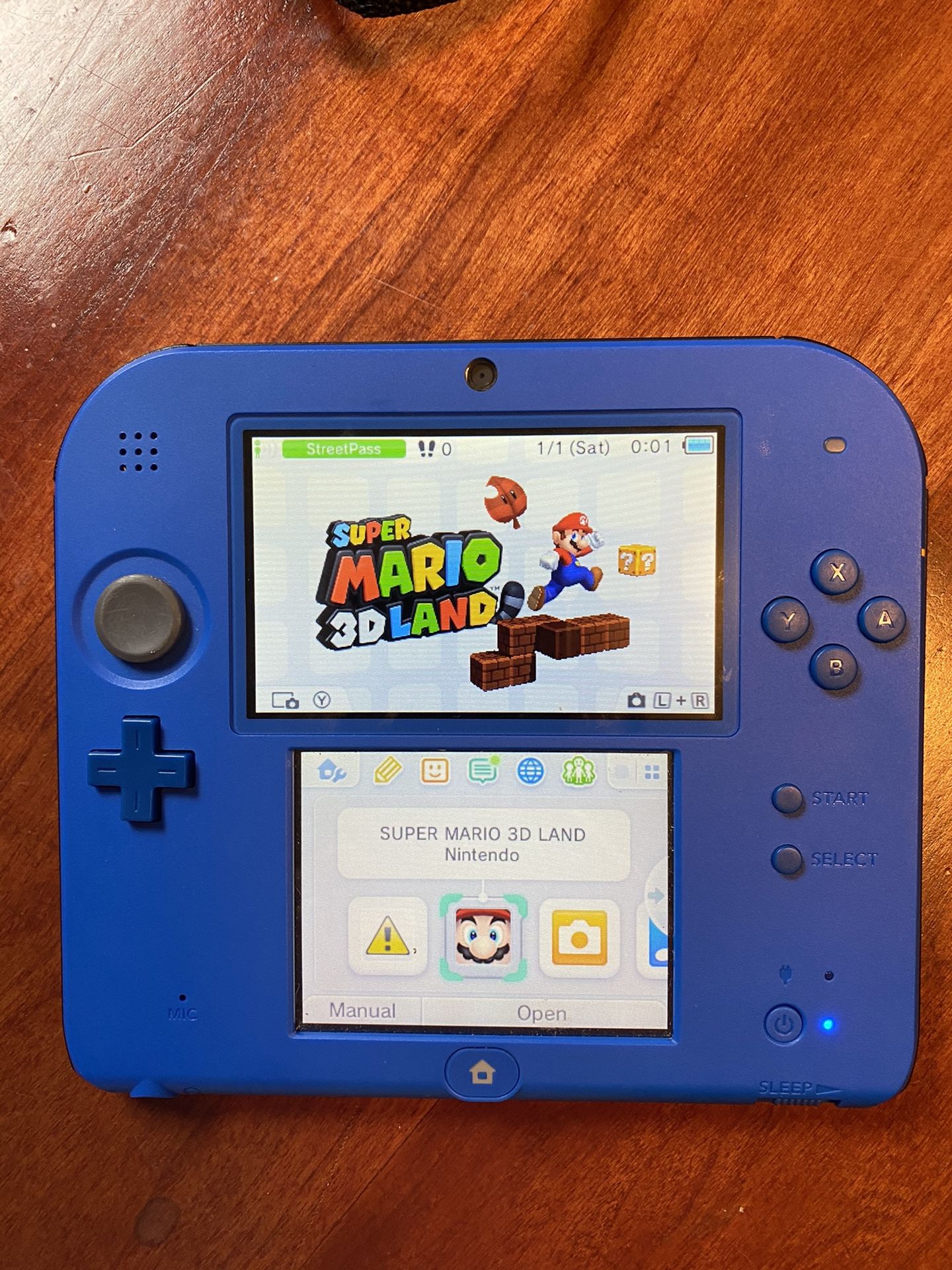 Used Nintendo 2DS with Mario Games