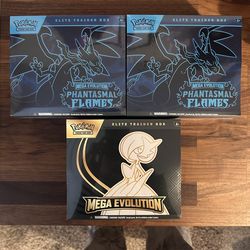 Pokemon ETB’s (firm)