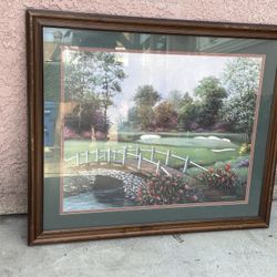 Wooden Frame Wall Art 