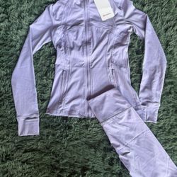 Purple Lululemon Define Set