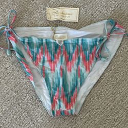 Shohanna Swimwear, Colorful Tie Side Large Bikini Bottom 