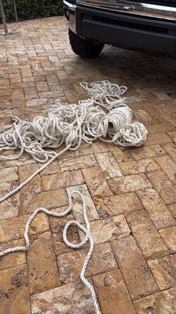 Windlass  anchor rope 5/8”