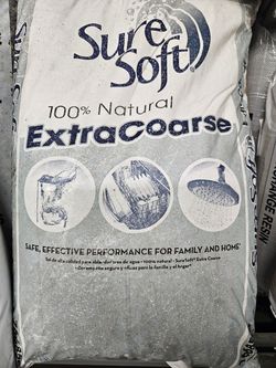 100% Natural Extra Coarse Water Softener Salt | Premium Solar Salt Crystals