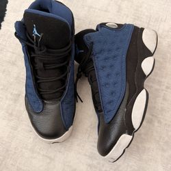 boys  “Brave blue” Jordan Retro 13s 
