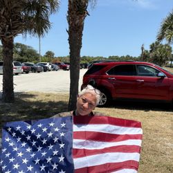 3 x 5 Embroidered American Flag